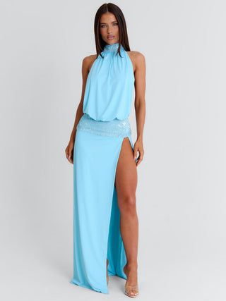 IMENA MAXI DRESS BLUE Maxi Dress 