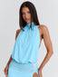 IMENA MAXI DRESS BLUE Maxi Dress 