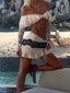 MARCELLA MINI SKIRT CREAM Mini Skirt 