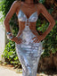ALLIRA MAXI DRESS SILVER Maxi Dress 