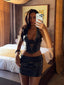 KENDAL MINI SKIRT BLACK Mini Skirt 