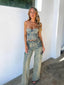 JOELLE CORSET TOP DENIM Corset 