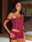ROC SHORTS DEEP RED Shorts 