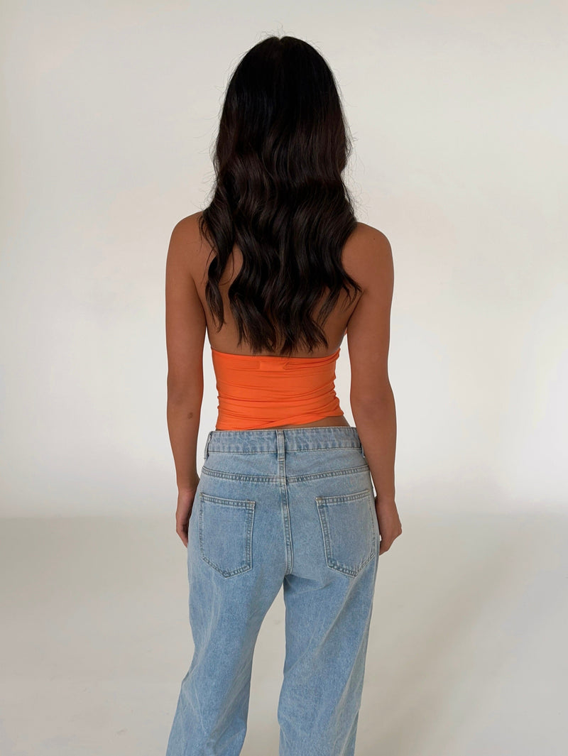 MILLY CROP TOP ORANGE - OUTCAST EXCLUSIVES Crop Top ROMANCE 