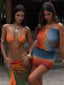 KEZZIA TOP ORANGE Crop Top 