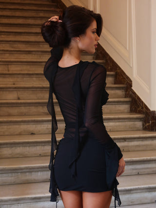 Avaline Mini Dress Black | Outcast Avaline Mini Dress Black | Outcast