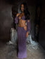 HADASA MAXI SKIRT PURPLE Maxi Skirt 