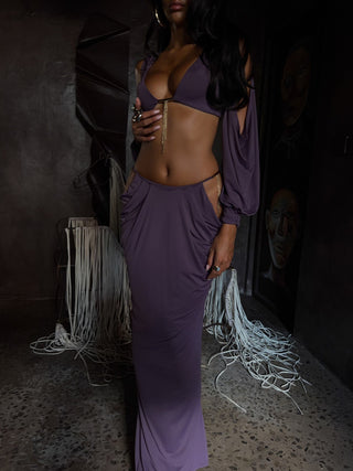 HADASA CROP TOP PURPLE Crop Top 