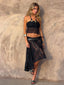 XIMENA TOP BLACK Crop Top 