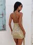 IRCA MINI DRESS GOLD Mini Dress 