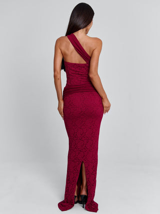 IRMA MAXI DRESS BURGUNDY Maxi Dress 