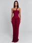IRMA MAXI DRESS BURGUNDY Maxi Dress 