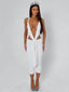 ISABELA CAPRI JUMPSUIT WHITE Jumpsuit 