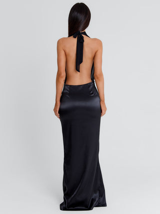 eisha maxi dress SNDYS Eisha Maxi Dress in Black