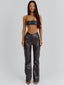 ISHANI PANT CHOCOLATE BROWN Pants 