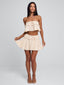 ISIDORA MINI SKIRT BEIGE Mini Skirt 