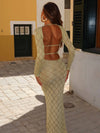 ISOTTA MAXI DRESS GOLD Maxi Dress 