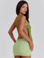 ITZEL MINI DRESS GREEN Mini Dress 