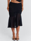 ITZELI MIDI SKIRT BLACK Midi Skirt 