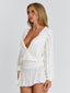 IZZY MINI DRESS CREAM Mini Dress 
