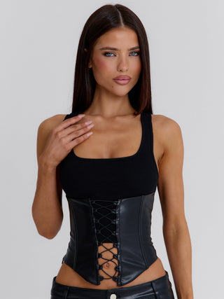 JACEY CORSET TOP BLACK Corset 