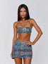 JACINTA MINI SKIRT DENIM Mini Skirt 