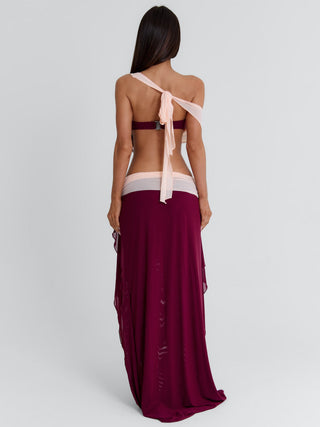JADAI CROP TOP WINE Crop Top 