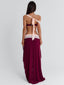 JADAI MAXI SKIRT WINE Maxi Skirt 