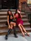 JAIDE MINI DRESS BLACK Mini Dress 