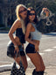 JAKAYLA MICRO MINI SKIRT BLACK Mini Skirt 
