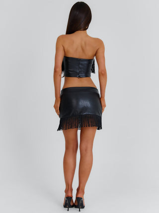 JAKAYLA MICRO MINI SKIRT BLACK Mini Skirt 