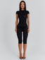 JAMIYA CAPRI JUMPSUIT BLACK Jumpsuit 