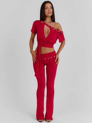 JANIYA CROP TOP RED Crop Top 