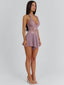 JAYDAH PLAYSUIT DUSTY PURPLE Playsuit 