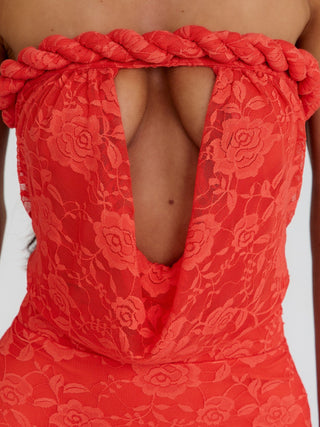 JAYLEE PLAYSUIT CORAL Playsuit 