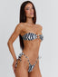 JAYLLA BIKINI BOTTOM ZEBRA Bikini Bottom 