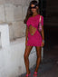 JAYNE MINI DRESS FUCHSIA Mini Dress 