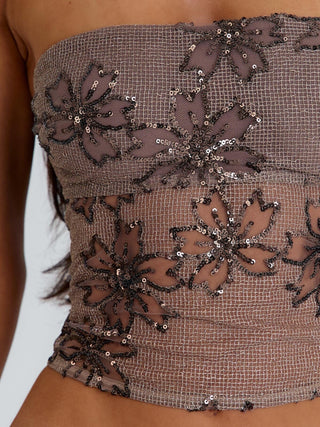 JOCELYNN CORSET TOP TAUPE Corset 