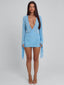 JOLENE MINI DRESS BLUE Mini Dress 