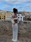 JORDANE TOP WHITE Crop Top 