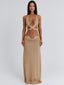 JOSEPHENE MAXI SKIRT GOLD Maxi Skirt 