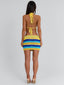 JULEAH MINI SKIRT YELLOW STRIPE Mini Skirt 