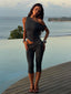 JULIETT CROP TOP DARK GREY Crop Top 