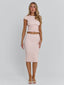 JUNIE TOP BABY PINK Crop Top 