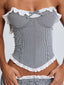JUNNIE CORSET BLACK GINGHAM Corset 