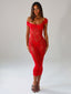 KAELIS MIDI DRESS RED Maxi Dress 
