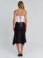 KAILEN MIDI DRESS WHITE BLACK Midi Dress 