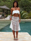 SARAHI MIDI SKIRT WHITE Midi Skirt 