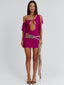 KALEIGH MINI DRESS MAGENTA Mini Dress 