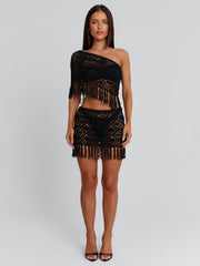 KAIE MINI SKIRT BLACK